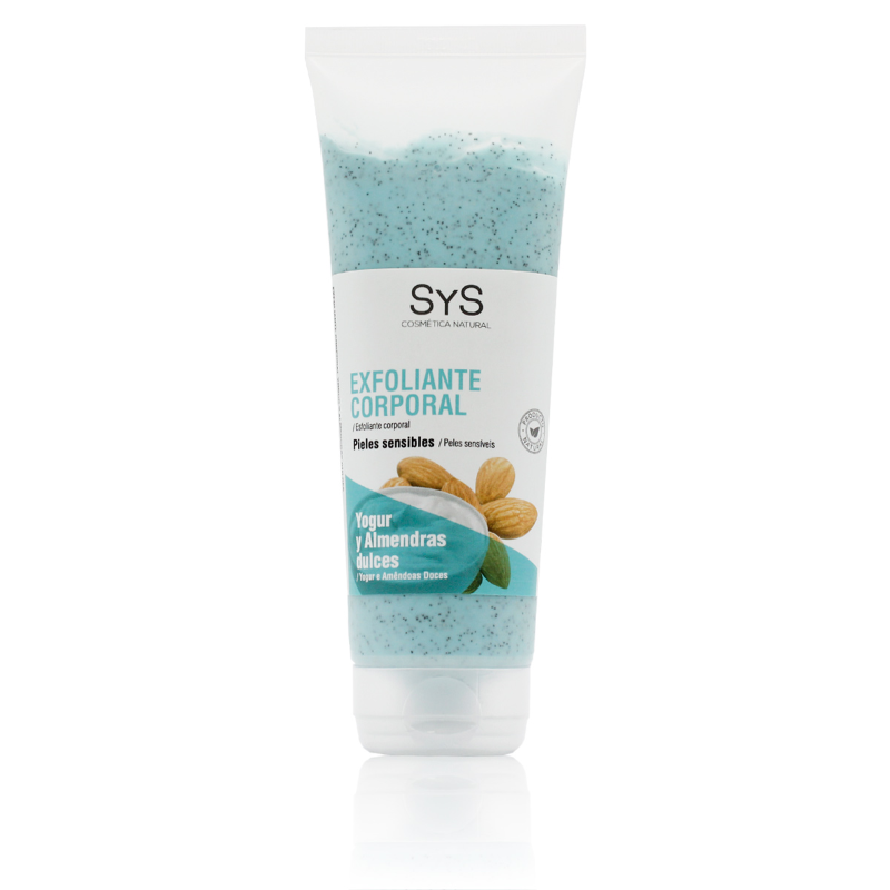Scrub Body Sweet Almonds & Yoghurt (For Sensitive Skin)