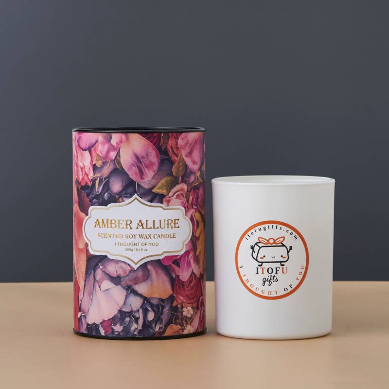Scented Soy Wax Candles Tube series